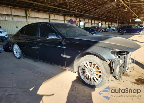 2012 BMW 740 Li from USA, damaged, VIN WBAKB4C54CC575879